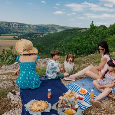 Voyager avec son chien en Bastides et Gorges de l'Aveyron