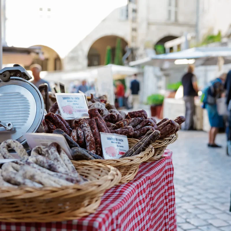 Mercado de Villefranche de Rouergue