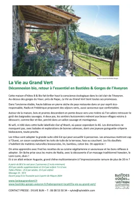 Brève 2023 – La Vie au Grand Vert