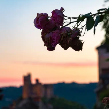 Il tramonto di Najac