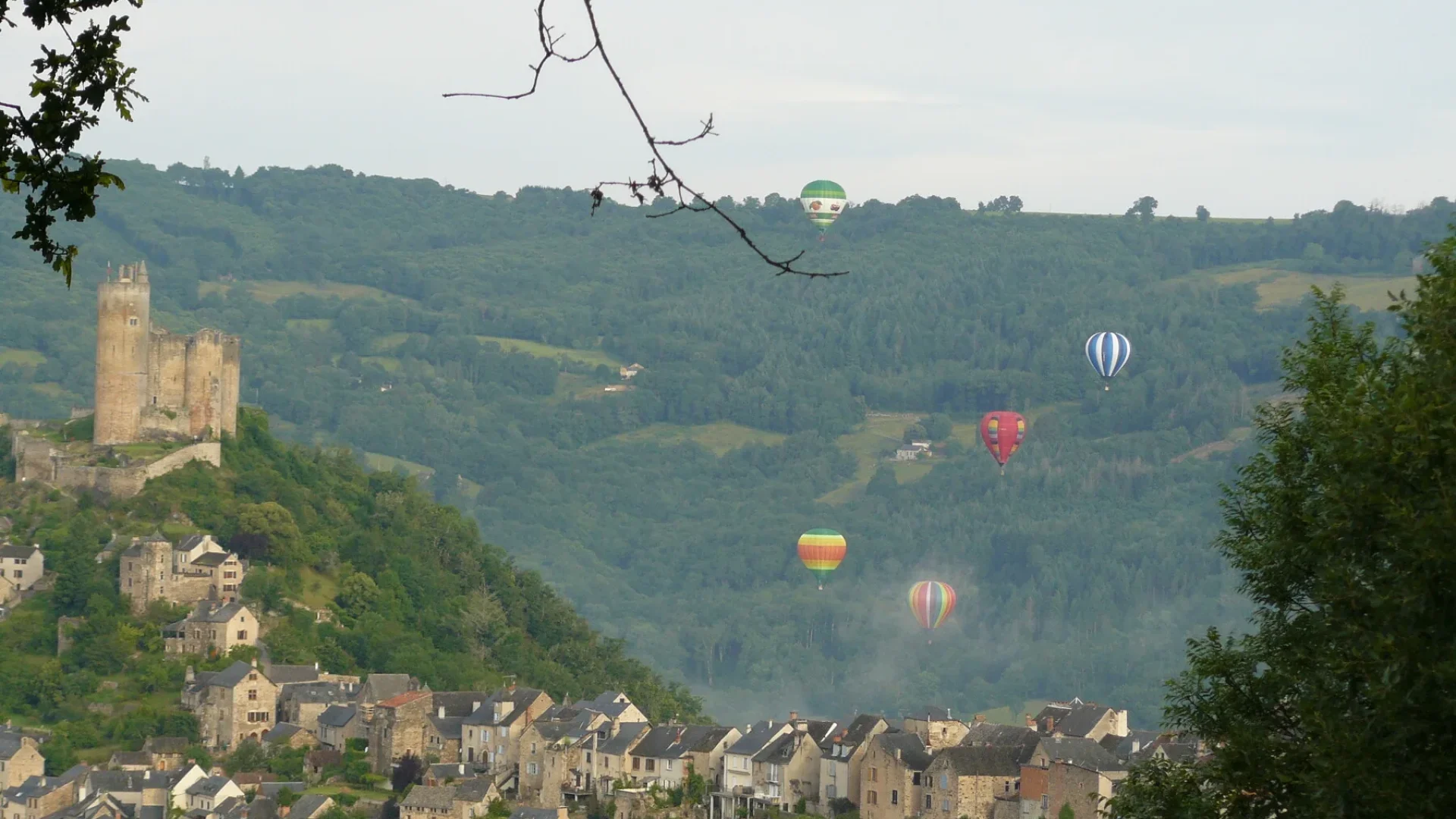 Montgolfiade Ballons et Bastides, Najac
