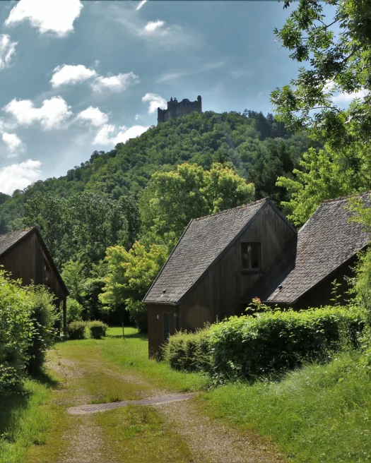 Chalets - camping du Gourpassou