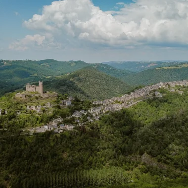 Najac, paysage du Ségala