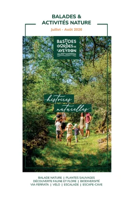 Balades et activités nature Juillet-Août 2026