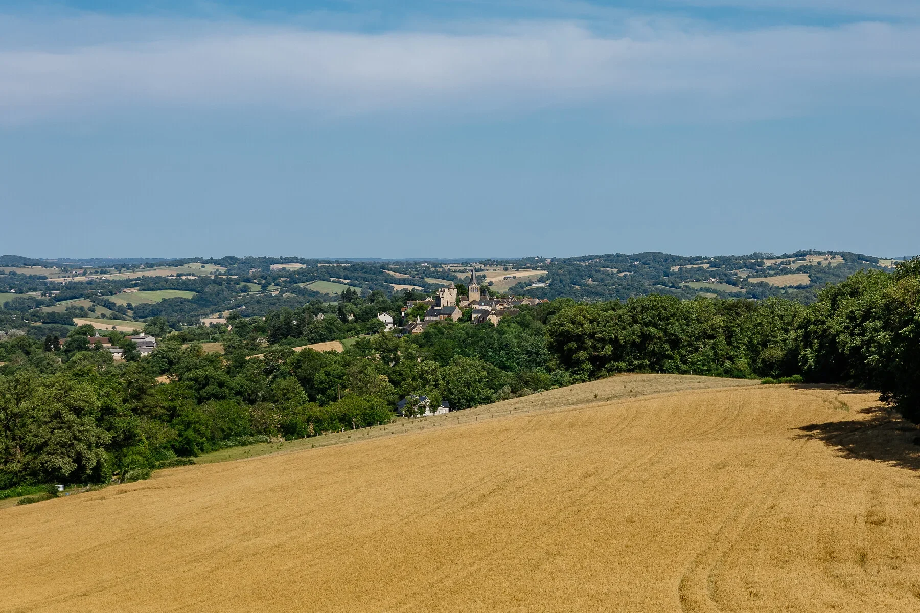 Lunac, village en Aveyron