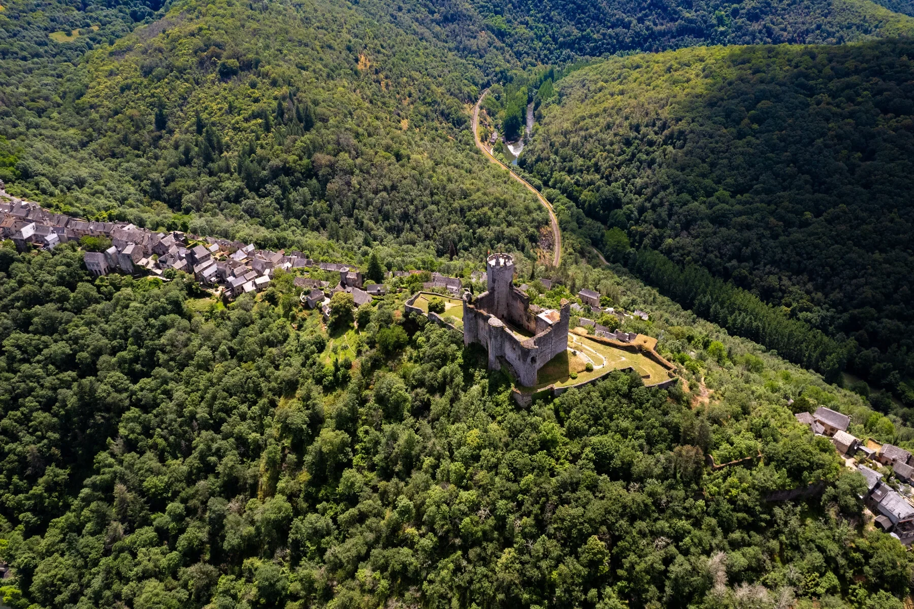 Najac, une destination à moins de 2h en train de Toulouse