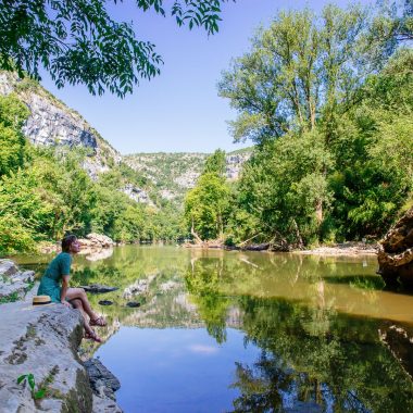 La rivière Aveyron