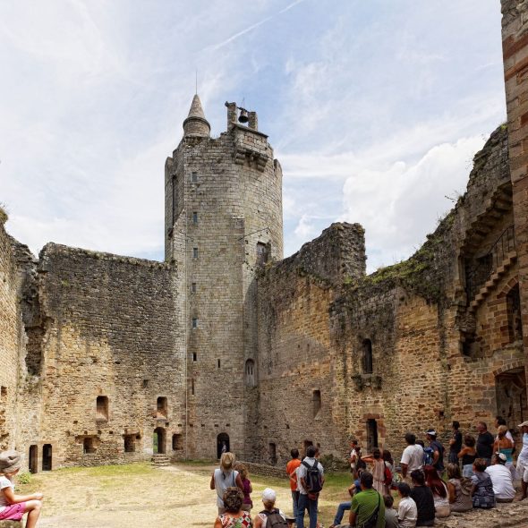 Visite de la forteresse de Najac