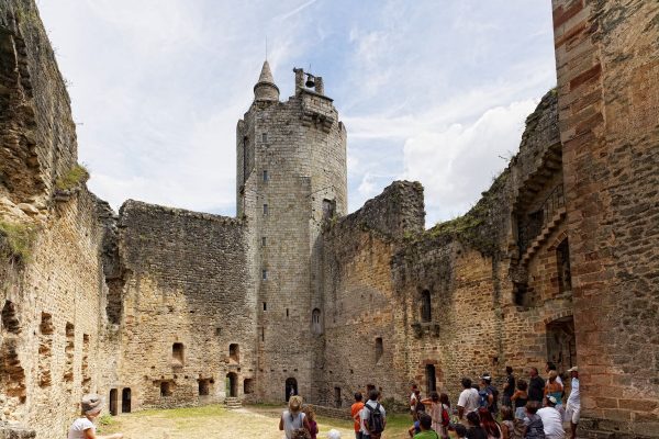 Bezoek aan het fort van Najac