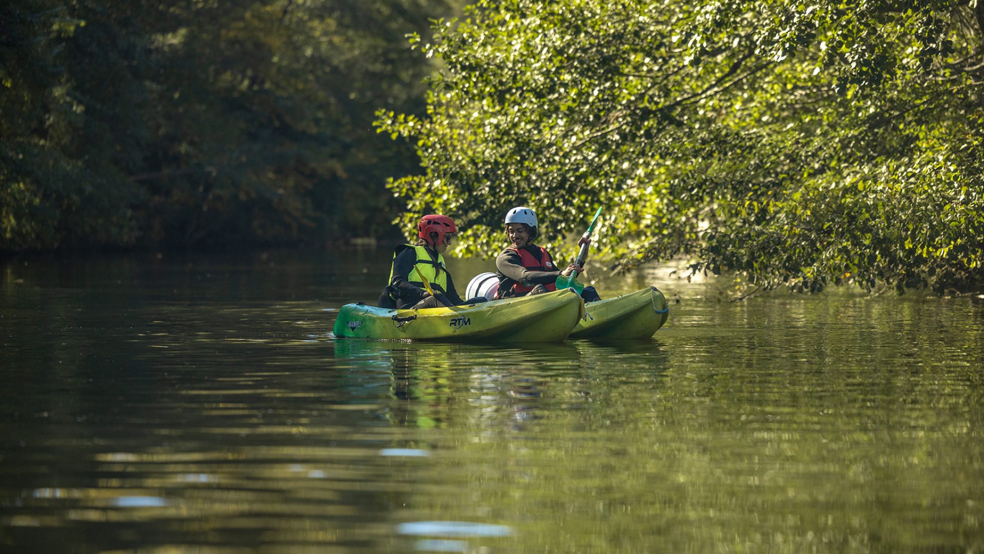 Canoeing on the Aveyron