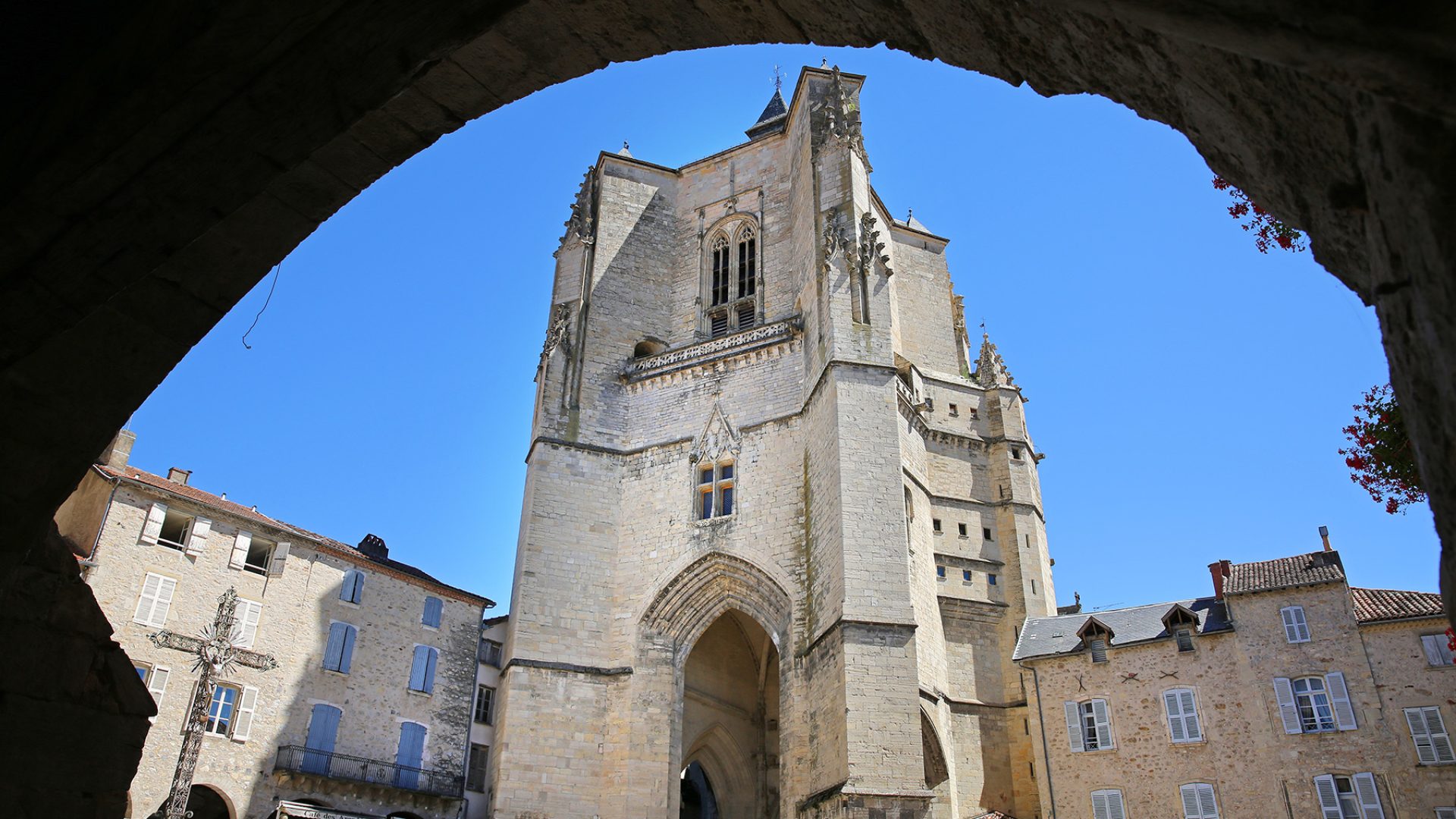 Notre Dame Collegiate Church in Villefranche