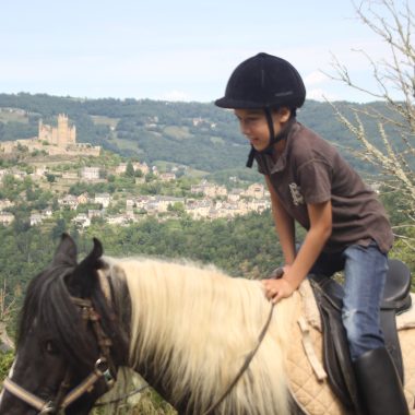 Paseos a caballo, Najac