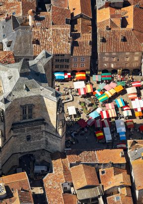 Mercato di Villefranche de Rouergue